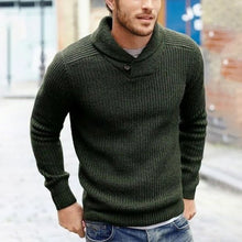 Load image into Gallery viewer, Men'S Fashion Simple Temperament Stand-Up Collar Sweater