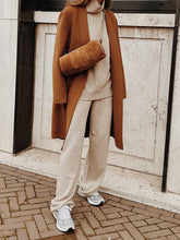 Load image into Gallery viewer, Casual Loose Knit Two-piece Suit