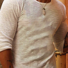 Load image into Gallery viewer, Men'S Solid Color Fashion Cotton Long Sleeve T-Shirt