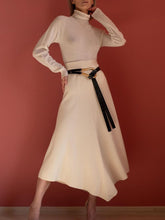 Load image into Gallery viewer, Fashion And Elegant Long Sleeve Turtleneck Top Skirt Knit Set