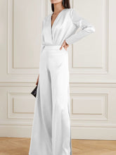 Load image into Gallery viewer, Fashion Simple Deep V-neck Long Sleeve Suit