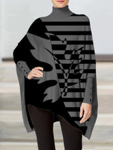 Load image into Gallery viewer, Fashion Stripes Batwing Casual Shirts & Tops