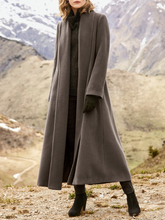Load image into Gallery viewer, Fashion Long-Sleeved Lapel Warm Coat