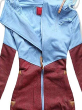 Load image into Gallery viewer, Ladies Autumn/Winter Zipper Button Hoodie