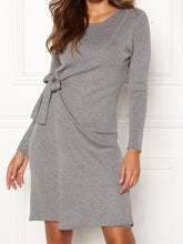 Load image into Gallery viewer, Fashion Cross-Belt Knitted Dress