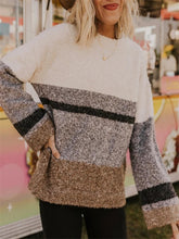 Load image into Gallery viewer, Casual Fashion Women'S Color-Block Sweater Coat