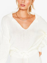 Load image into Gallery viewer, Fashion V-Neck Lapel Long Sleeve Knit Suit