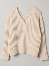 Load image into Gallery viewer, Fashion V-neck Solid Color Loose Casual Top