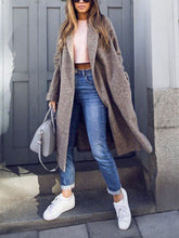 Load image into Gallery viewer, Fashion Loose Casual Lapel Long Coat