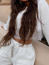 Load image into Gallery viewer, Leisure And Comfortable Sports Stitching Hooded Two-Piece Suit