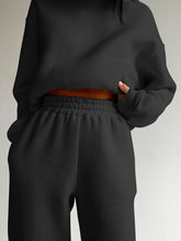Load image into Gallery viewer, Fashion Casual Hooded Loose Two-piece Suit