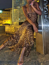 Load image into Gallery viewer, Fashion Sexy Leopard Print Dress