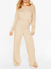 Load image into Gallery viewer, Fashion V-Neck Lapel Long Sleeve Knit Suit