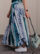 Load image into Gallery viewer, Tie-dye Sleeveless Casual Maxi Dress