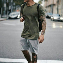 Load image into Gallery viewer, Fashion Slim Short Sleeve Round Neck Men'S T-Shirt