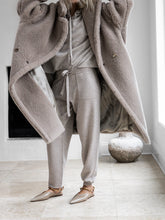 Load image into Gallery viewer, Casual Loose Hooded Long Sleeve Knitted Suit