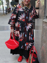 Load image into Gallery viewer, Fashion Loose Printed Women'S Coat