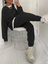 Load image into Gallery viewer, Fashion Casual Loose Pullover Two-piece Suit