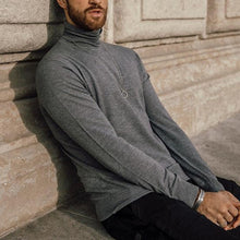 Load image into Gallery viewer, Fashion Casual Slim High Neck Long Sleeve Sweater