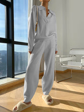 Load image into Gallery viewer, Casual Lapel Pocket Knit Suit