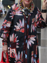 Load image into Gallery viewer, Fashion Loose Printed Women'S Coat