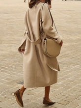 Load image into Gallery viewer, Fashion Lapel Long Sleeve Solid Color Casual Coat