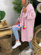 Load image into Gallery viewer, Loose Casual Lapel Knitted Sweater Warm Coat