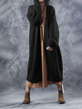 Load image into Gallery viewer, Lazy Loose Retro Women'S Sweater Long Coat