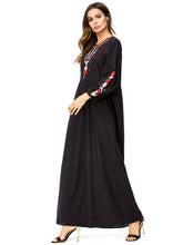 Load image into Gallery viewer, Retro Printed Totem Women'S Muslim Dress