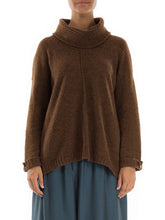 Load image into Gallery viewer, High Neck Loose Solid Color Wool Sweater