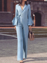 Load image into Gallery viewer, 达不到供应链要求,产品下架Fashion Elegant Long-sleeved V-neck Jumpsuit