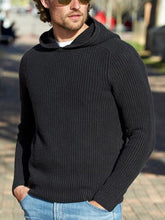 Load image into Gallery viewer, Men'S Casual Hooded Knitted Hoodie