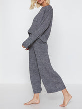 Load image into Gallery viewer, Comfortable Home Loose Solid Color Women'S Knitted Suit