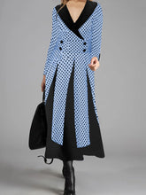 Load image into Gallery viewer, Elegant V-neck Polka Dot Loose Hem Casual Dress