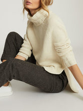 Load image into Gallery viewer, Wool Cashmere Blend Roll Neck Sweater