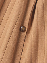 Load image into Gallery viewer, Pure Color High Neck Knitted Casual Dress