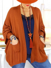 Load image into Gallery viewer, Autumn And Winter Warm Solid Color Women'S Knitted Jacket