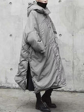 Load image into Gallery viewer, Extra Loose Solid Color Warm Winter Jacket for Women
