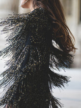 Load image into Gallery viewer, Fashion Casual Long Sleeve Tassel Elegant Dress