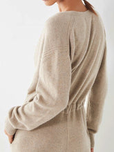 Load image into Gallery viewer, Fashion Casual Long-sleeved V-neck Loose Jumpsuit
