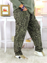 Load image into Gallery viewer, Casual Leopard Print Loose Women'S Trousers