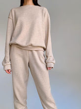 Load image into Gallery viewer, Pullover Solid Color Two-Piece Suit