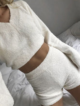 Load image into Gallery viewer, Women'S Solid Color Fashion Two-Piece Knit Shorts