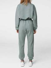 Load image into Gallery viewer, Women'S Casual Solid Color Loose Round Neck Sports Suit