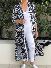 Load image into Gallery viewer, Fashion Leisure Holiday Style Printing Long Three-Piece Suit