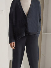 Load image into Gallery viewer, Women'S Casual Solid Color V-Neck Button Knit Suit