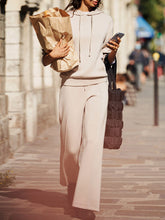 Load image into Gallery viewer, Fashion Casual Hooded Loose Two-Piece Suit