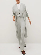 Load image into Gallery viewer, Fashion Solid Color Loose Casual Three-Piece Suit