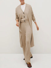 Load image into Gallery viewer, Fashion Solid Color Loose Casual Three-Piece Suit