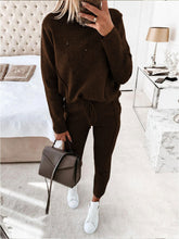 Load image into Gallery viewer, Pure Color Slim Line Split Line Casual Women'S Suit